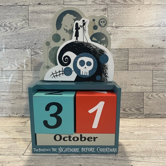 Nightmare before Christmas block calendar, NWOT - Picture 1 of 8